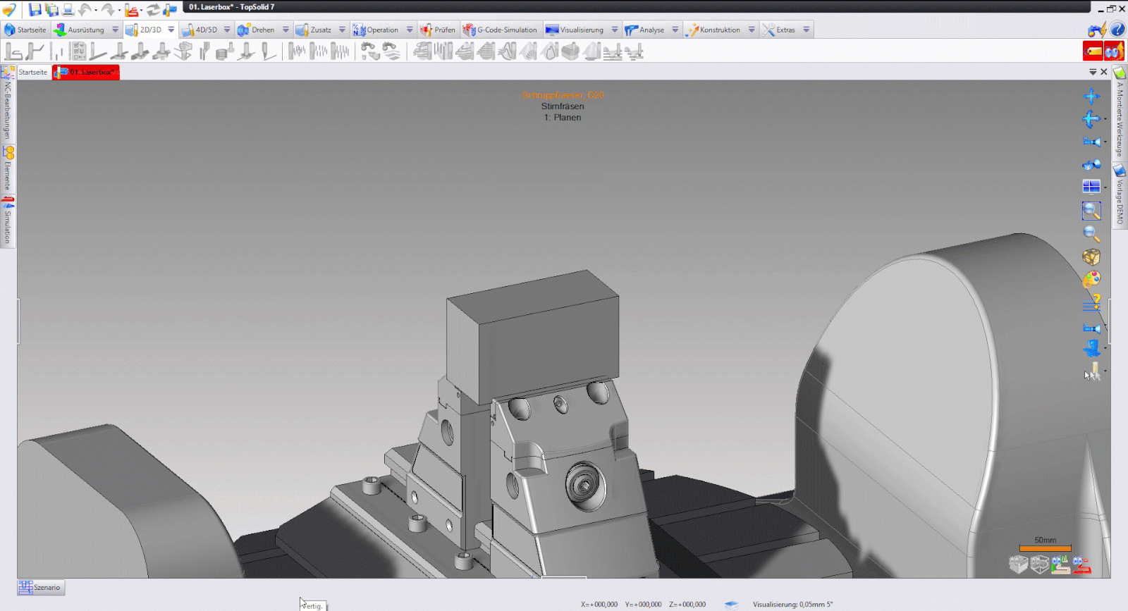 TopSolid’Cam 6 screenshot-active